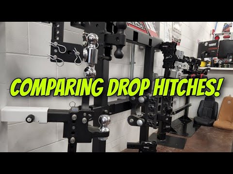 Comparing Drop Hitches!  B&W, Stealth Hitches, Weigh Safe, and GEN-Y