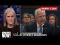 Top U S World Headlines March 5 2026