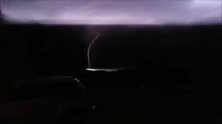 preview picture of video 'Clips of lightning recorded  from Carefree, AZ July 26, 2014'