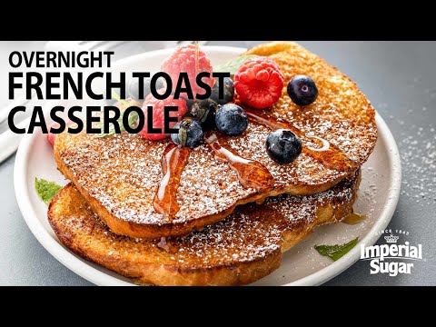 How to Make Overnight French Toast Casserole