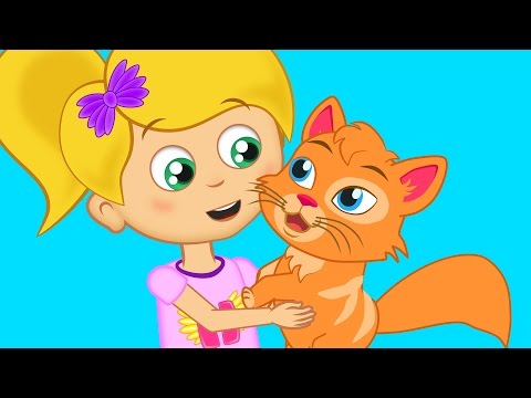 Kedi miyav dedi - Sevimli Dostlar çizgi film çocuk şarkıları 2017 - Adisebaba TV Bebek Şarkıları