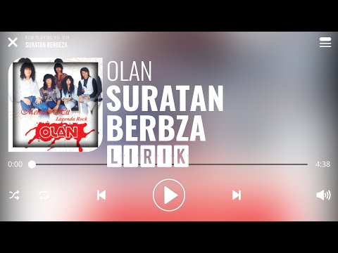 Olan - Suratan Berbeza [Lirik]