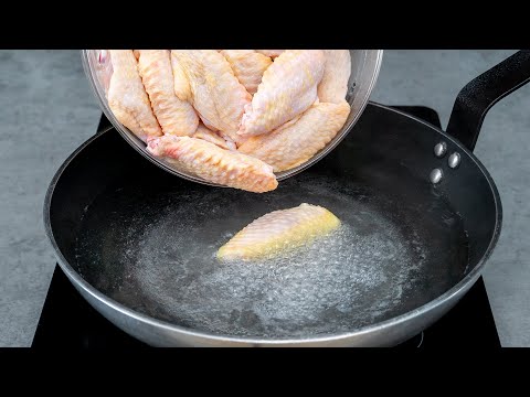 Stop frying chicken wings! Cook them in this simple way!