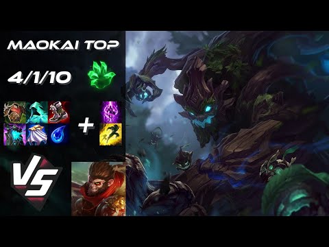 TOP Maokai vs Wukong - NA Challenger Patch 14.24