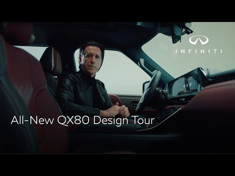 All-New 2025 INFINITI QX80 design tour with Alfonso Albaisa