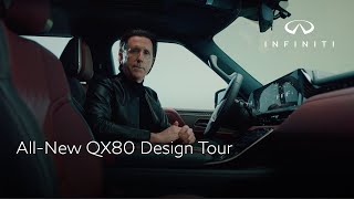 Infiniti All-New 2025 QX80 design tour with Alfonso Albaisa