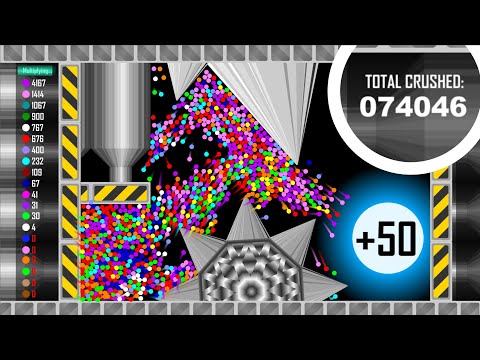 Crushing 100,000 Marbles For 100,000 Subscribers!