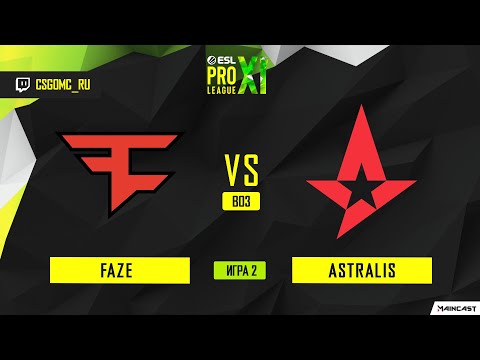 Faze vs Astralis [Map 2, Overpass] | ESL PRO LEAGUE SEASON 11