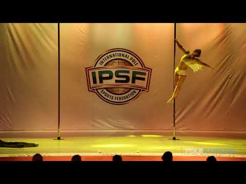 Masters 50+ Women Edgai Gallego of Brazil - IPSF World Pole Sports Championships 2018