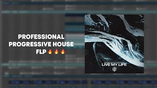 DubVision, Nicky Romero &amp; Oaks - Live My Life (Professional Progressive House FLP)
