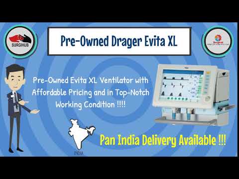 Pre-Owned Drager Evita XL
