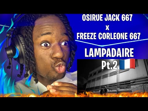 Osirus Jack 667 feat. Freeze Corleone 667 - Lampadaire, Pt.2 | REACTION