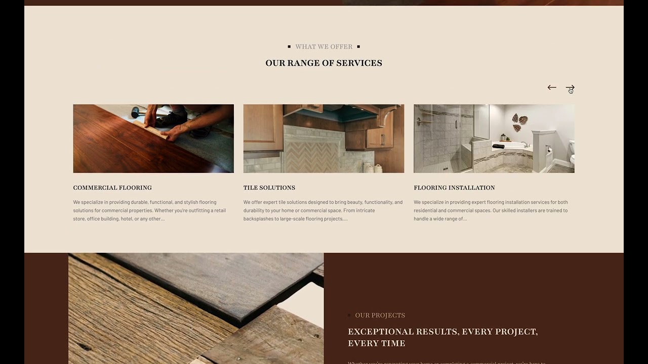 Hemlock Flooring & Tile Site Scroll
