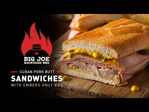 Ultimate Cuban Pork Butt Sandwiches on the Big Joe | Big Joe Backyard BBQ