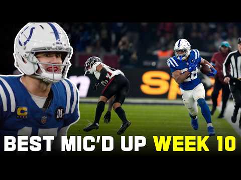 NFL Week 10 Mic'd Up! 'Kill a gnat with a sledgehammer WHAMMM!' | Game Day All Access