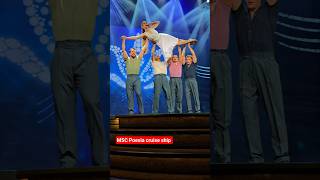This Cruise Ship's Show Production Left Me Speechless #mscpoesia #cruise #performance