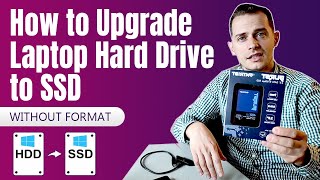 How to Replace Laptop Hard Drive to SSD without Reinstalling Windows