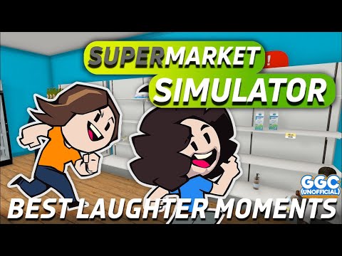 Best Laughter Moments - Supermarket Simulator - FAN MADE Game Grumps Compilations