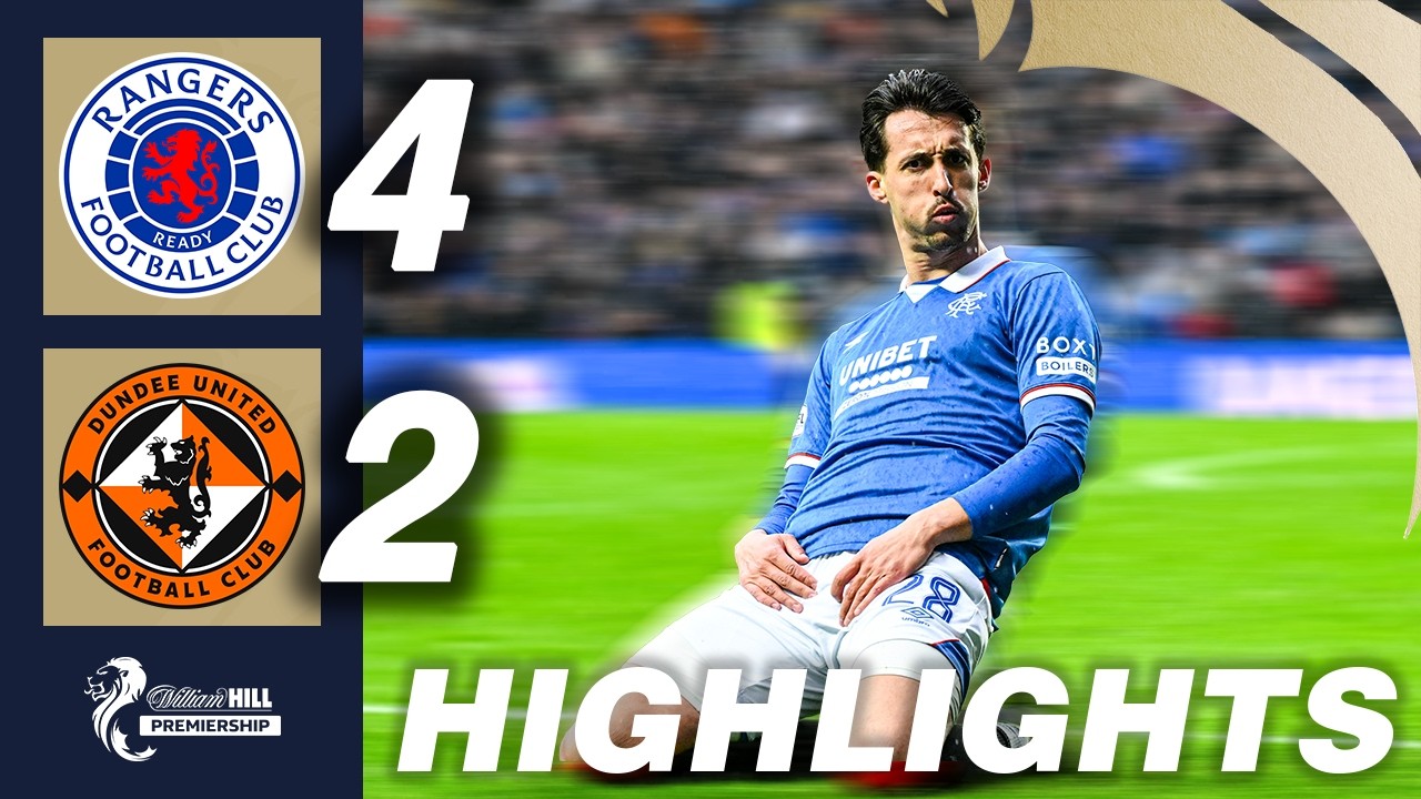 Rangers vs Dundee United Highlights