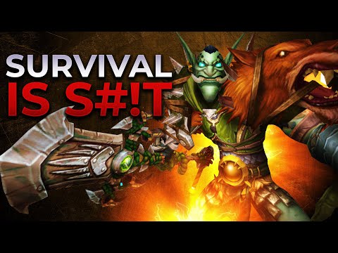 Is Survival Hunter THE WORST Melee in WoW ?