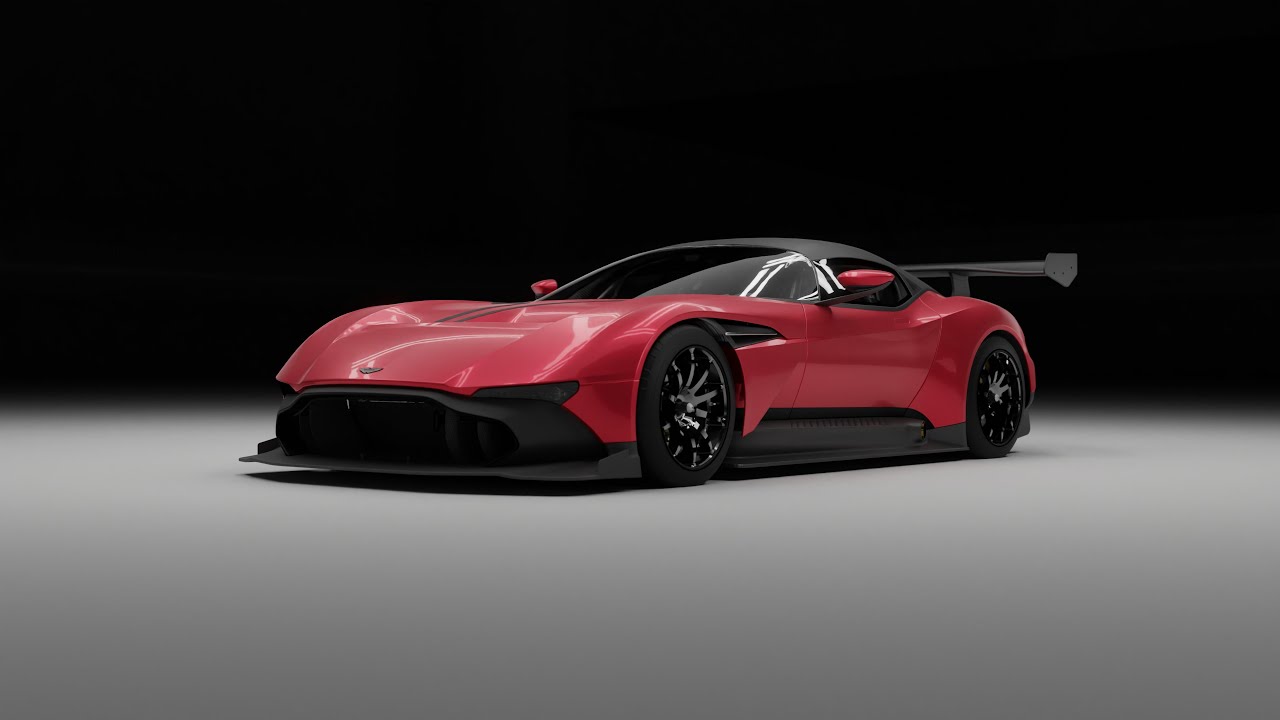 Aston Martin Vulcan 3D Model