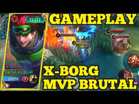 CRAZY FIRE EXPLOSION | EARLY UNTIL LATEGAME BRUTAL GAMEPLAY!! | BUILD X-BORG NEW META
