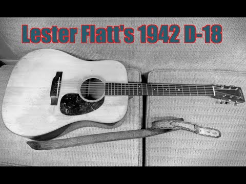 The Guitar Porch Lester Flatt's 1942 Martin D-18 Guitar