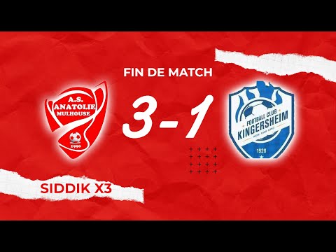 Résumé match AS Anatolie Mulhouse 2 | FC Kingersheim 2