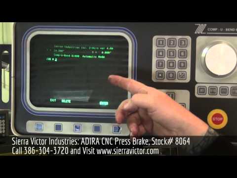 Sierra Victor Industries: ADIRA CNC Press Brake 8064