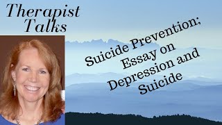 Essay On Suicide and Depression