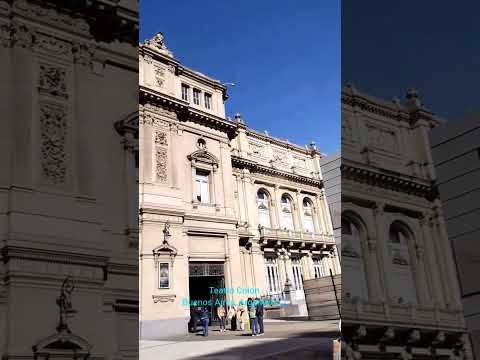 Dato curioso en la  construcción del teatro Colon en Buenos Aires, Argentina 🇦🇷