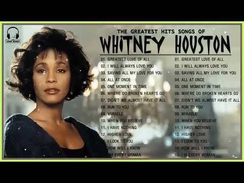 Whitney Houston Greatest Hits Full Album 2023 – Whitney Houston Best Song Ever All Time