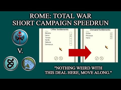 1:42 Pontus Short Campaign (Rome: Total War Speedrun)