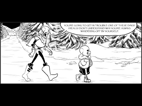 Time Scar Comic Dub Excerpt - Sans and Papyrus chat (Undertale Comic Dub)