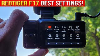 REDTIGER F17 Full Menu & Recommended Settings!