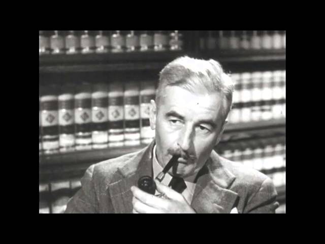 William Faulkner on his native soil in Oxford, Mississippi (1952)