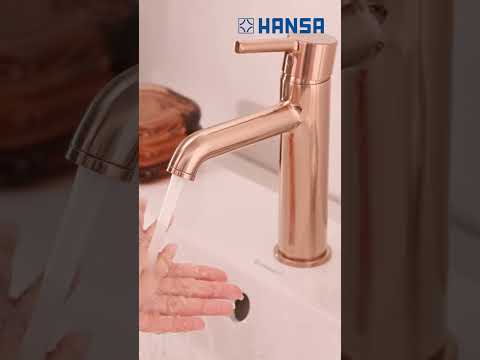 Hansa Aurelia - Sprchový set s termostatem, průměr 30 cm, 3 proudy, broušený bronz 4719910381