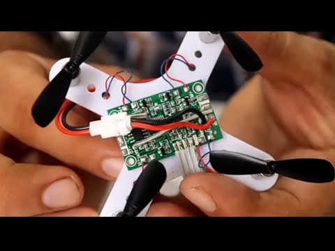 How To Make A MINI RC Drone At Home