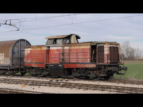 2019-01-03 I treni della Milano Bologna (linea tradizionale) 2/7 - Castelguelfo