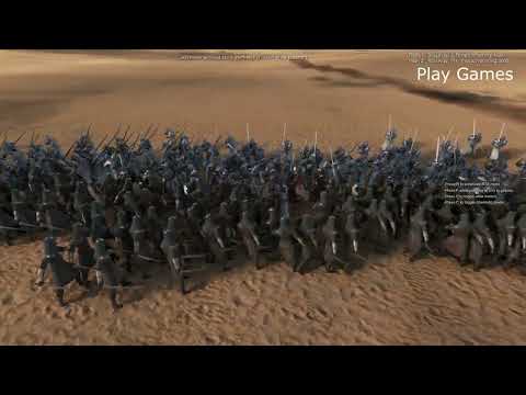 5000 Heavy Knight vs 5000 Persian ! Battle