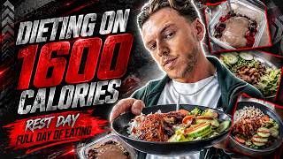 HOW TO DIET ON 1600 CALORIES?! / REST DAY FULL DAY OF EATING