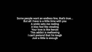 PETE TOWNSEND A Little Is Enough (lyrics)