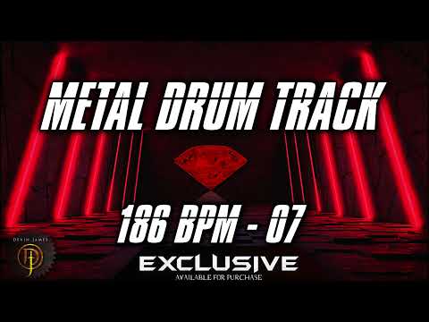 British Metalcore Drum Track 186 BPM | Available for Purchase!