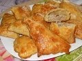 Слоеные пирожки с мясом. Рецепт 