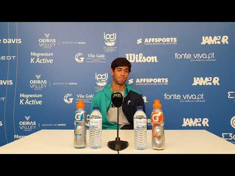 #OeirasOpen 125 | Conferência de Imprensa de Nuno Borges - R1