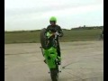 Kawasaki Motor Bike Stunt Riding