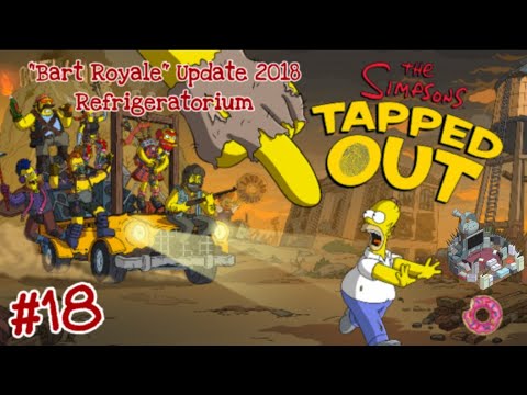 The Simpsons: Tapped Out [283] "Bart Royale" Update (2018) Pt 18 {Refrigeratorium}