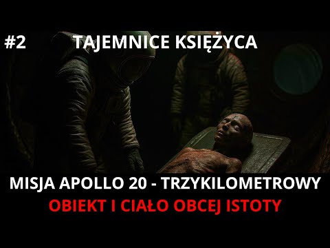 Secrets of the Moon - #2 - Apollo 20 Mission -  Huge Spaceship Object and Alien Body