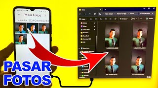 Como Pasar Fotos del Celular ala Computadora con cable USB