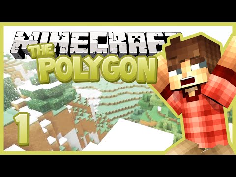 Minecraft 1.8 The Polygon SMP "THE REAL START!" Ep.1 w/LOGinHDi